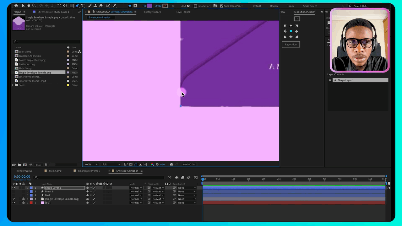 Creating shape in after effects